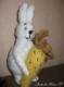 авторская вязаная игрушка,handmade toys by ludmila elina,символы фен-шуй кролик, заяц