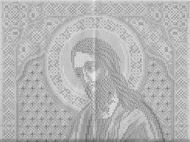 вышивка икона Святой Иоанн Предтеча, схема
